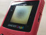 GameBoy Color Red Console Nintendo Japan - With Defects LG8591