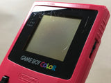 GameBoy Color Red Console Nintendo Japan - Not Working LG8592