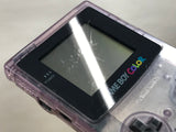 GameBoy Color Clear Purple Console Nintendo Japan - Tested Working LG8597