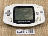 GameBoy Advance White Console Nintendo Japan - Not Working LG8619