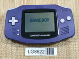GameBoy Advance Violet Console Nintendo Japan - With Defects LG8622