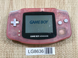 GameBoy Advance Milky Pink Console Nintendo Japan - With Defects LG8636