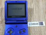 GameBoy Advance SP Azurite Blue Console Nintendo Japan - With Defects LG8648
