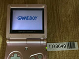 GameBoy Advance SP Pearl Pink Console Nintendo Japan - With Defects LG8649