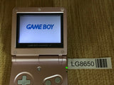 GameBoy Advance SP Pearl Pink Console Nintendo Japan - With Defects LG8650