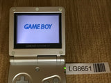 GameBoy Advance SP Platinum Silver Console Nintendo Japan - With Defects LG8651