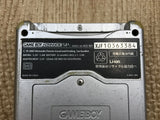 GameBoy Advance SP Platinum Silver Console Japan - Tested Working LG8652