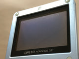 GameBoy Advance SP Pearl Blue Console Nintendo Japan - With Defects LG8653