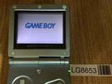 GameBoy Advance SP Pearl Blue Console Nintendo Japan - With Defects LG8653