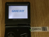 GameBoy Advance SP Onyx Black Console Nintendo Japan - With Defects LG8655