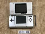 Nintendo DS Platinum Silver Console Nintendo Japan - Not Working LG8664