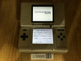 Nintendo DS Platinum Silver Console Nintendo Japan - With Defects LG8668