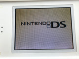Nintendo DS Lite Crystal White Console Nintendo Japan - With Defects LG8674