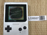 GameBoy Pocket Silver Console Nintendo Japan - With Defects LG8687