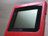 GameBoy Pocket Red Console Nintendo Japan - Tested Working LG8693