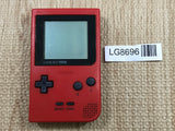 GameBoy Pocket Red Console Nintendo Japan - Not Working LG8696