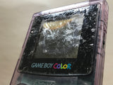GameBoy Color Clear Purple Console Nintendo Japan - Not Working LG8712