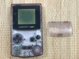 GameBoy Color Clear Purple Console Nintendo Japan - With Defects LG8713