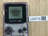GameBoy Color Clear Purple Console Nintendo Japan - With Defects LG8714
