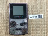GameBoy Color Clear Purple Console Nintendo Japan - Not Working LG8715