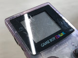 GameBoy Color Clear Purple Console Nintendo Japan - Not Working LG8715