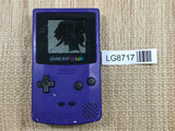 GameBoy Color Purple Console Nintendo Japan - Not Working LG8717