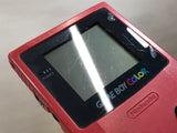 GameBoy Color Red Console Nintendo Japan - With Defects LG8724