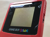 GameBoy Color Red Console Nintendo Japan - With Defects LG8724