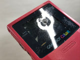 GameBoy Color Red Console Nintendo Japan - Not Working LG8726