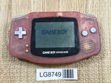 GameBoy Advance Milky Pink Console Nintendo Japan - With Defects LG8749