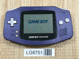 GameBoy Advance Violet Console Nintendo Japan - Tested Working LG8751