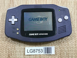 GameBoy Advance Violet Console Nintendo Japan - With Defects LG8753