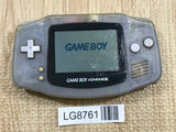 GameBoy Advance Milky Blue Console Nintendo Japan - With Defects LG8761