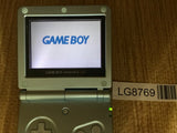 GameBoy Advance SP Pearl Blue Console Nintendo Japan - Tested Working LG8769