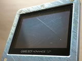 GameBoy Advance SP Pearl Blue Console Nintendo Japan - With Defects LG8770