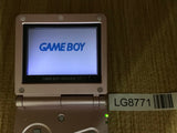 GameBoy Advance SP Pearl Pink Console Nintendo Japan - Tested Working LG8771