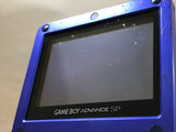 GameBoy Advance SP Azurite Blue Console Nintendo Japan - With Defects LG8773