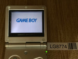 GameBoy Advance SP Platinum Silver Console Japan - Tested Working LG8774
