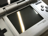 Nintendo DS Platinum Silver Console Nintendo Japan - Tested Working LG8779