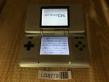 Nintendo DS Platinum Silver Console Nintendo Japan - Tested Working LG8779