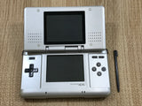 Nintendo DS Platinum Silver Console Nintendo Japan - Tested Working LG8779