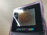 GameBoy Color Clear Purple Console Nintendo Japan - With Defects LG8817