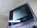 GameBoy Color Clear Purple Console Nintendo Japan - With Defects LG8821