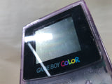 GameBoy Color Clear Purple Console Nintendo Japan - With Defects LG8821