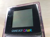 GameBoy Color Clear Purple Console Nintendo Japan - Tested Working LG8823