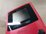 GameBoy Color Red Console Nintendo Japan - With Defects LG8826