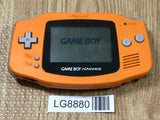 GameBoy Advance Orange Console Nintendo Japan - Tested Working LG8880
