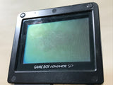 GameBoy Advance SP Onyx Black Console Nintendo Japan - With Defects LG8885