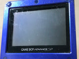 GameBoy Advance SP Azurite Blue Console Nintendo Japan - With Defects LG8891