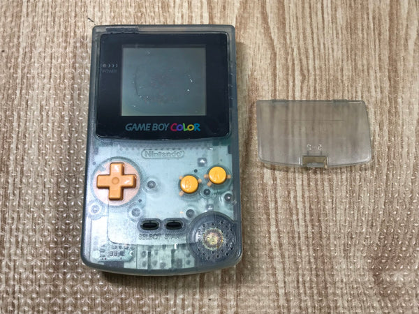 GameBoy Color TSUTAYA Water Blue Console Nintendo Japan - With